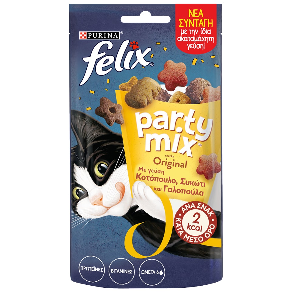 FELIX Γατοτροφή Party Mix Original 60 gr