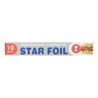 STAR | Αλουμινόχαρτο 10mx29cm 1 Τεμάχιο