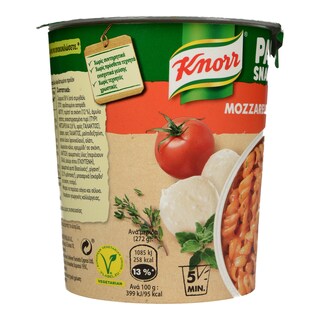KNORR | Snack Pot Mozzarella Τομάτα 72 gr