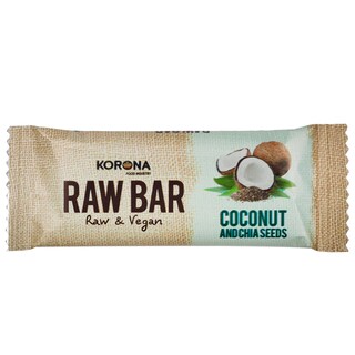 RAW | Μπάρα Korona Καρύδα & Σπόρους Chia 30gr