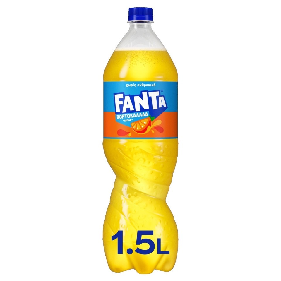 FANTA Πορτοκαλάδα Χωρίς Ανθρακικό Φιάλη 1.5lt