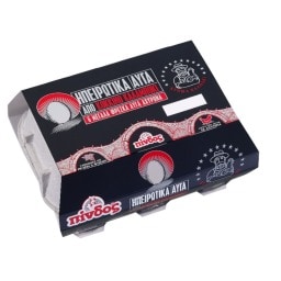 ΗΠΕΙΡΩΤΙΚΑ | Αυγά Αχυρώνα με Καλαμπόκι 6 Τεμάχια