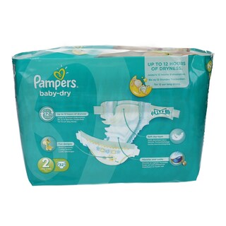 PAMPERS | BABY DRY | ΠΑΝΕΣ ΜΩΡΟΥ MINI Νο 2 32 ΤΕΜ