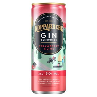 KOPPARBERG | Αλκοολούχο Ποτό Strawberry & Lime 250ml