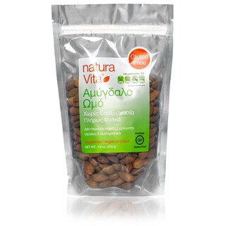 NATURA VITA | Αμύγδαλο Ωμό Χωρίς Γλουτένη 200g