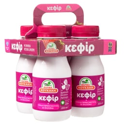 ΦΑΡΜΑ ΚΟΥΚΑΚΗ | Ρόφημα Γάλακτος Κεφίρ Φράουλα Βύσσινο Σμέουρο 4x200ml