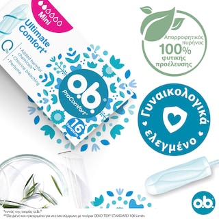 O.B. | O.B.COMFORT SEAL MINI  16TEM