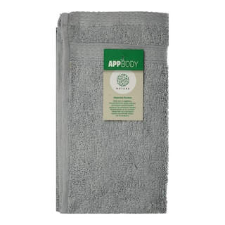 APP | APPBODY NATURE HAND TOW.30X50 GREY BLUE Χεριών Βαμβακερή Γκρι Μπλε