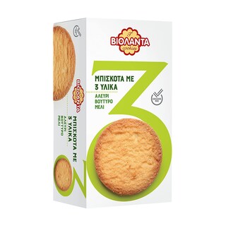 ΒΙΟΛΑΝΤΑ | Μπισκότα με 3 Υλικά Μέλι 120g