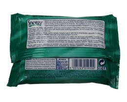 SNEEZY MENTHOL | ΥΓΡΑ ΜΑΝΤΗΛΑΚΙΑ SNEEZY MENTHOL 15 ΤΕΜ