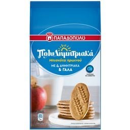 ΠΑΠΑΔΟΠΟΥΛΟΥ | Μπισκότα Πολυδημητριακά & Γάλα 160g