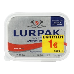 LURPAK | LURPAK SOFT ΑΝΑΛ.ΣΚΑΦ 500ΓΡ 1Ε