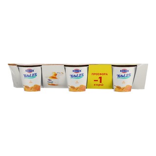 TOTAL | YOGHURT HONEY 510 GR 3Χ170GR 1Ε CHEAPER