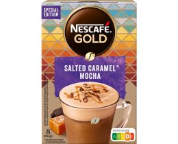 NESCAFE | Στιγμιαίος Καφές Salted Caramel Mocha 8x19g