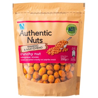 ΑΒ | Πάπρικα Σνάκ Crunchy Nut Ψημένο & Αλατισμένο 200gr