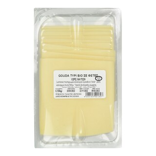 ΒΙΟΦΑΡΜΑ | Τυρί Gouda Bio Χωρίς Λακτόζη Φέτες 150g