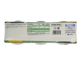 HARMONY | Επιδόρπιο Γιαουρτιού Ανθόγαλα 1% Λιπαρά 3x200gr 2+1 Δώρο