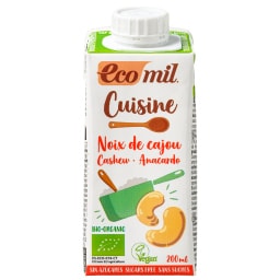 ECOMIL | Κρέμα Μαγειρικής Κάσιους Bio 200ml