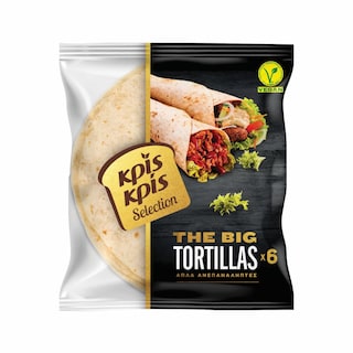 ΚΡΙΣ ΚΡΙΣ | Πίτες Τορτίγια Selection Τhe Big Tortillas 420g