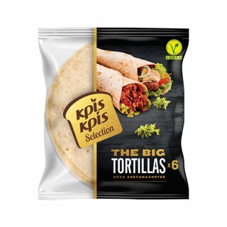 ΚΡΙΣ ΚΡΙΣ | Πίτες Τορτίγια Selection Τhe Big Tortillas 420g