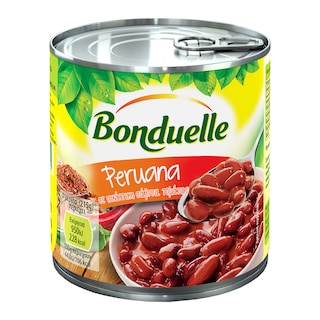 BONDUELLE | Φασόλια Κόκκινα Peruana Πικάντικη Σάλτσα 430g