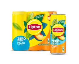 LIPTON | Ice Tea Ροδάκινο Χωρίς Ζάχαρη 6x330ml