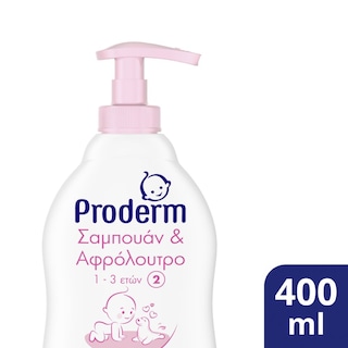 PRODERM | Kids Shampoo Shower Gel 1-3 Years 400ml