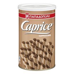 CAPRICE | Πουράκια Γκοφρέτα Cappuccino 250g