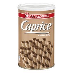 CAPRICE | Πουράκια Γκοφρέτα Cappuccino 250g