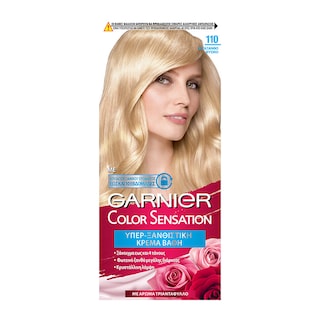 COLOR SENSATION | Βαφή Μαλλιών Σετ 110 Κατάξανθο Φυσικό 1 Τεμ.