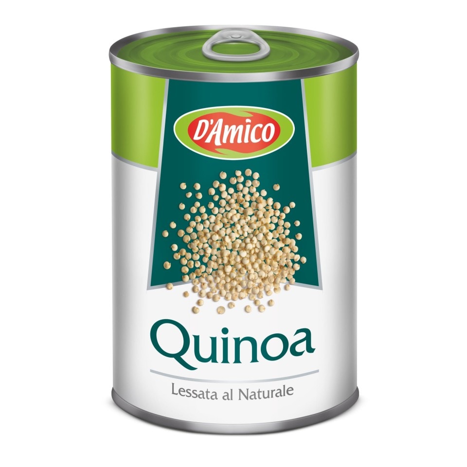 D'AMICO Κινόα Λευκή Βρασμένη σε Άλμη 400g