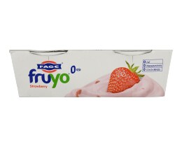 FRUYO | ΕΠΙΔΟΡΠΙΟ ΣΤΡΑΓΓΙΣΤΟΥ ΓΙΑΟΡΤΙΟΥ ΦΡΑΟΥΛΑ 0%  2Χ170GR