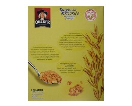 QUAKER | Δημητριακά Τραγανές Μπουκιές Βρώμη 375gr