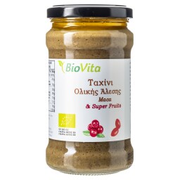 BIOVITA | Ταχίνι Ολικής Άλεσης Maca & Super Fruits 290g