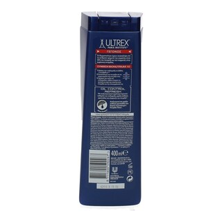 ULTREX | ΣΑΜΠΟΥΑΝ ΑΝΤΙΠΙΤΥΡΙΔΙΚΟ ΓΙΑ ΛΙΠΑΡΑ ΜΑΛΛΙΑ 400 ML