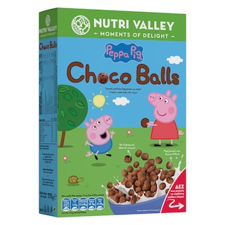 NUTRI VALLEY | Δημητριακά Peppa Pig Choco Balls 375g