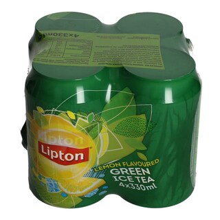LIPTON | ICE TEA GREEN ΚΟΥΤΙ 4 X 330 ML