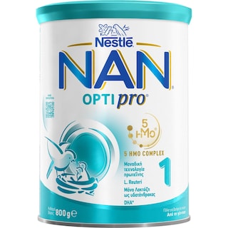 NAN | Γάλα Βρεφικό Σκόνη Optipro 1ης Βρεφικής Ηλικίας 800gr