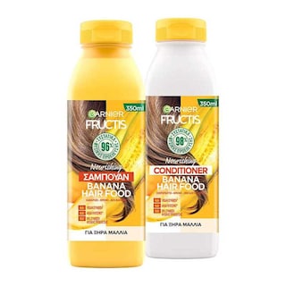 FRUCTIS | Σαμπουάν Hair Food Banana Ξηρά Μαλλιά 350ml