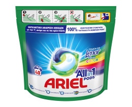 ARIEL | Kάψουλες Πλυντηρίου Ρούχων Allin1 Pods TOL Color 40 Τεμάχια