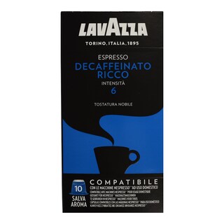 LAVAZZA | Κάψουλες Καφέ Espresso Decaffeinato Ricco 10x5gr