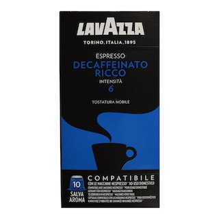 LAVAZZA | Κάψουλες Καφέ Espresso Decaffeinato Ricco 10x5gr