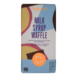 DELICATA | ΣΟΚΟΛΑΤΑ ΓΑΛΑΚΤΟΣ ΜΕ ΚΟΜΜΑΤΙΑ ΒΑΦΛΑΣ  180 GR