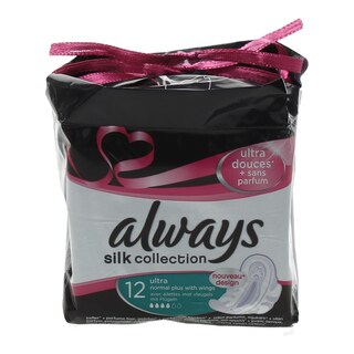 ALWAYS | ΣΕΡΒΙΕΤΕΣ SILK ULTRA NORMAL PLUS 12 ΤΕΜ