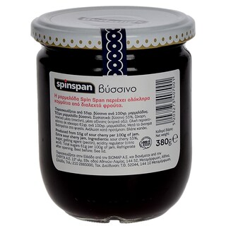 SPIN SPAN | ΜΑΡΜΕΛΑΔΑ ΒΥΣΣΙΝΟ 380 GR