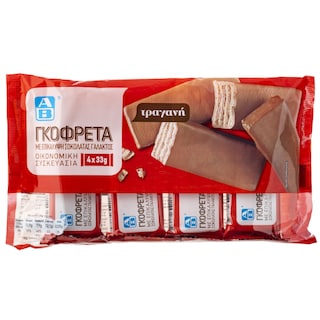 ΑΒ | WAFER MILK CHOCOLATE 132 GR