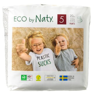 NATY | Πάνες Βρακάκι Μωρού Eco Νο5 20 Τεμάχια