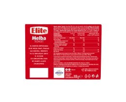 ELITE | Φρυγανιές Σταρένιες Melba Toast 100g