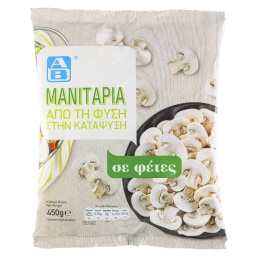 ΑΒ | Μανιτάρια Φέτες Κατεψυγμένα 450gr