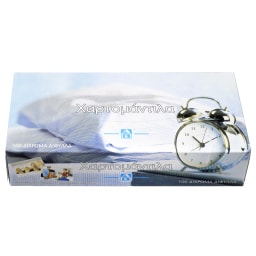 ΑΒ | ΧΑΡΤΟΜΑΝΤΗΛΑ FACIAL 2 ΦΥΛΛΑ ΔΙΧΡΩΜΑ 100 ΤΕΜ